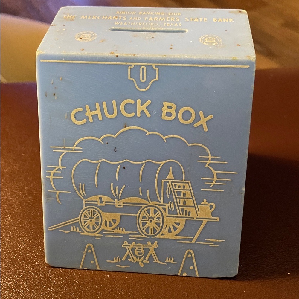 VTG Merchants and Farmers State Bank Chuck Box Savings Bank